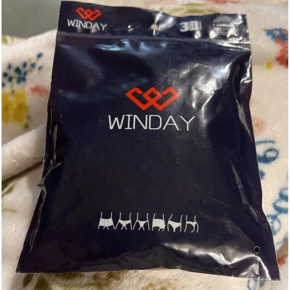 New WINDAY Men's Boxer Underwear Boxer Shorts Briefs Trunks Style Brown Sz Small